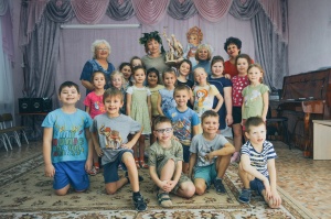 По Мещерскому болоту.