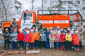 Противопожарная лекция для малышей