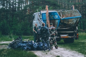 "Чистый берег" в Клязьминском заказнике