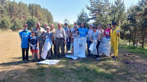 Участие во Всероссийской волонтерской акции «Вода России» на территории ГПЗ ФЗ «Клязьминский» 