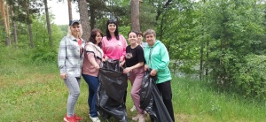 Всероссийская волонтерская акция «Чистый берег» на территории национального парка «Мещера» 
