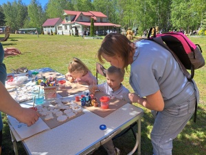На празднике "Открытие сезона. Мы - одна семья"