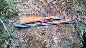 В НАЦИОНАЛЬНОМ ПАРКЕ «МЕЩЕРА» ЗАДЕРЖАЛИ ЛЮБИТЕЛЯ КЛЮКВЫ С НЕЗАРЕГИСТРИРОВАННЫМ ОРУЖИЕМ