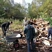 Студенты-волонтёры в Эрлексе