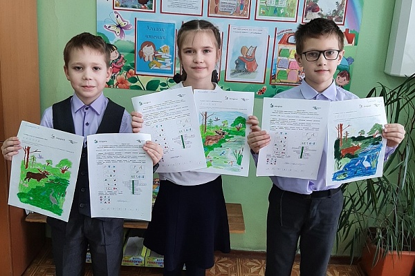 Младшие школьники узнали о растениях болот