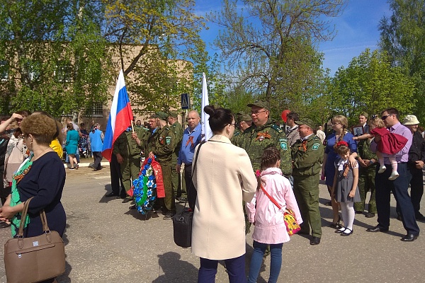 Об участии в праздновании Дня Победы 