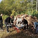 Студенты-волонтёры в Эрлексе