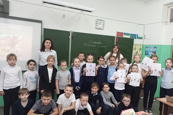 Занятие «Как животные готовятся к зиме» в НП «Мещерский»