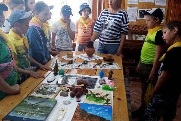 Пришкольный лагерь в гостях у национального парка "Мещерский"