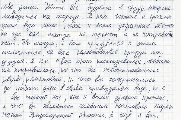 «Письма животным» - итоги
