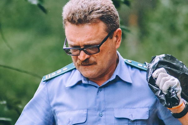 "Чистый берег" в Клязьминском заказнике