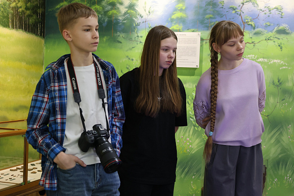 Юные креативщики посетили визит-центр национального парка «Мещера»