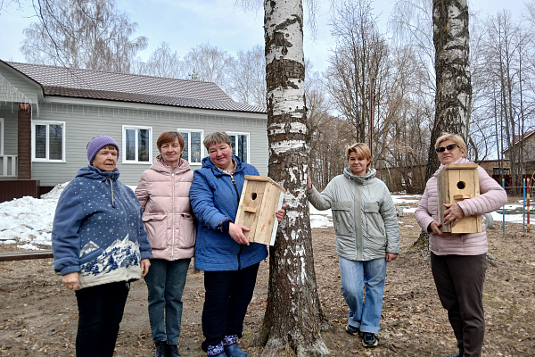 1 апреля в Национальном парке «Мещёрский» прошло мероприятие «Птичьи домики!», посвящённое Международному дню птиц.