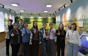 Юные креативщики посетили визит-центр национального парка «Мещера»