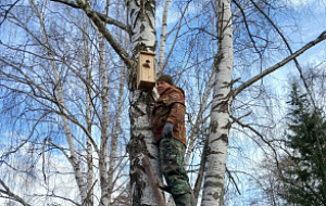 1 апреля в Национальном парке «Мещёрский» прошло мероприятие «Птичьи домики!», посвящённое Международному дню птиц.