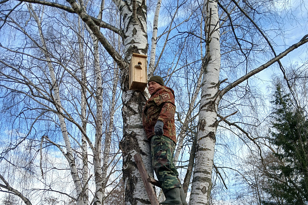 1 апреля в Национальном парке «Мещёрский» прошло мероприятие «Птичьи домики!», посвящённое Международному дню птиц.